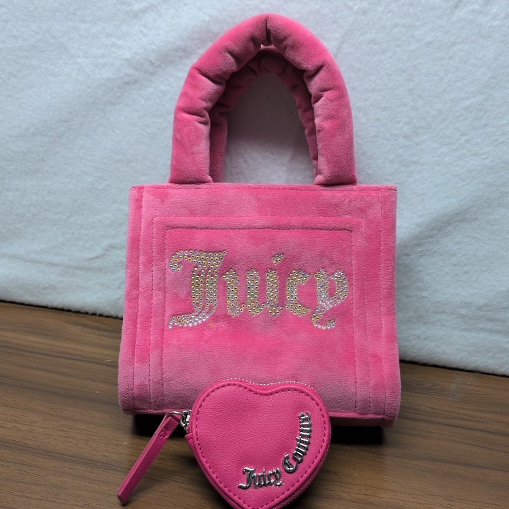Juicy Couture Big Spender Mini Tote With Coin‎ Purse